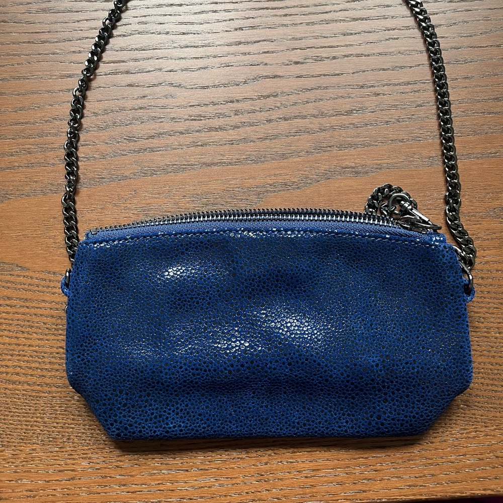 Sorial Purse Blue Crossbody or Wristlet